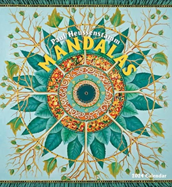 Cover for Paul Huessenstamm · Paul Heussenstamm: Mandalas 2024 Wall Calendar (Paperback Book) (2023)