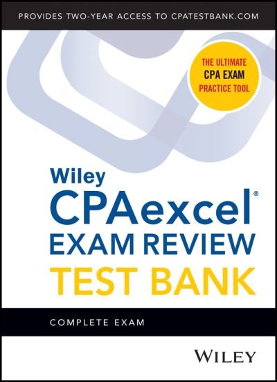 Cover for Wiley · Wiley's CPA 2022 Test Bank: Complete Exam (2-Yearaccess) (Paperback Book) (2021)
