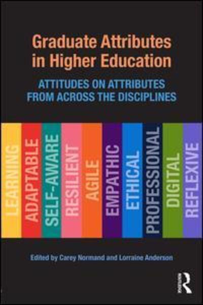 Cover for Lorraine Anderson · Graduate Attributes in Higher Education: Attitudes on Attributes from Across the Disciplines (Taschenbuch) (2017)