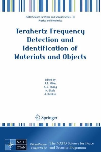 Cover for X -c Zhang · Terahertz Frequency Detection and Identification of Materials and Objects - NATO Science for Peace and Security Series B: Physics and Biophysics (Paperback Bog) [2007 edition] (2007)