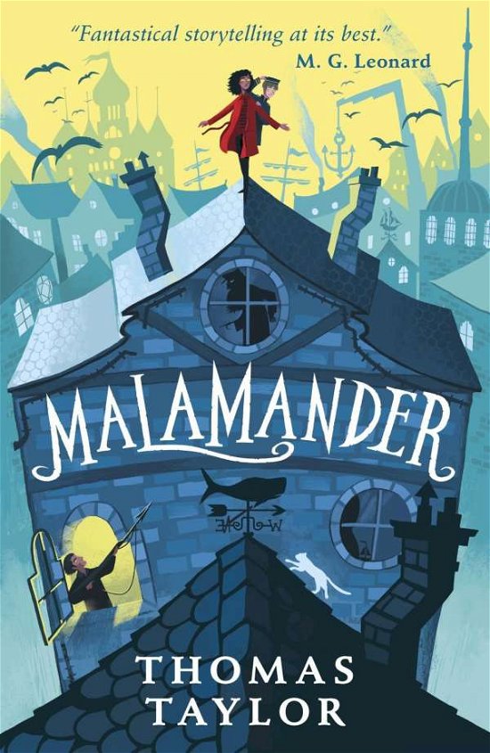The Legends of Eerie-on-Sea: Malamander - Thomas Taylor - Bücher - Walker Books - 9781406393026 - 2. Mai 2019