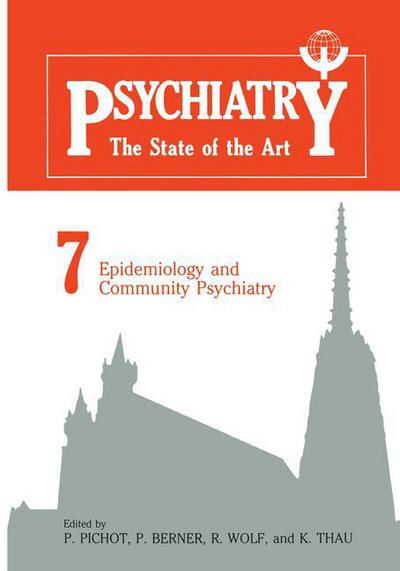 Cover for P Pichot · Epidemiology and Community Psychiatry (Paperback Book) [Softcover reprint of the original 1st ed. 1985 edition] (2013)