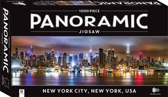Cover for Hinkler Pty Ltd · 1000 Piece Panoramic Jigsaw Puzzle New York City, New York - Panoramic Jigsaws (GAME) (2017)