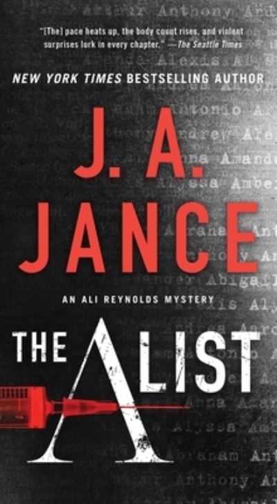 Cover for J. A. Jance · A List (Book) (2020)