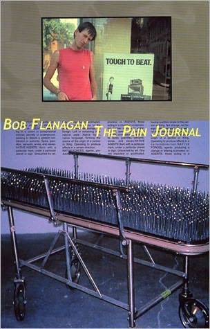 Cover for Bob Flanagan · The Pain Journal - Semiotext (e) / Native Agents (Paperback Book) [1st edition] (2001)