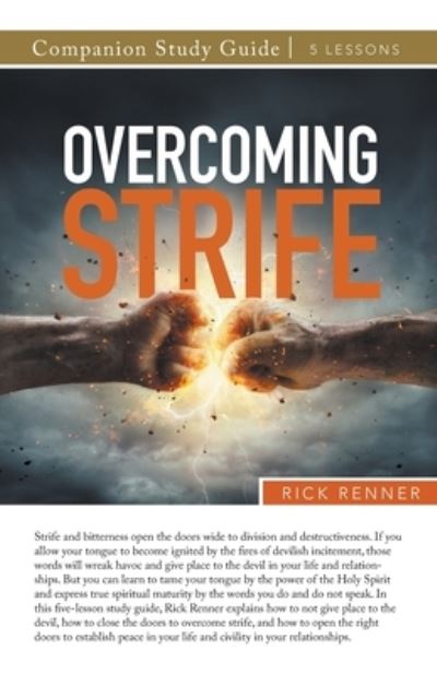 Cover for Rick Renner · Overcoming Strife Study Guide (Paperback Book) (2022)