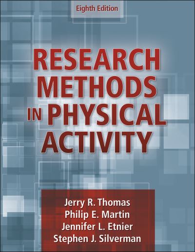 Cover for Jerry R. Thomas · Research Methods in Physical Activity (Paperback Book) [Eighth edition] (2022)