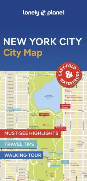 Cover for Lonely Planet · Lonely Planet New York City Map - Map (Kort) (2023)