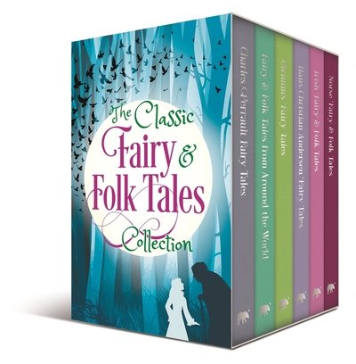 Cover for Jacob Grimm · The Classic Fairy &amp; Folk Tales Collection: Deluxe 6-Book Hardback Boxed Set - Arcturus Collector's Classics (Bog) (2019)