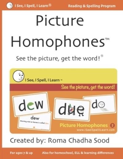 Cover for Roma Chadha Sood · Picture Homophones? Book 2 (Pocketbok) (2019)