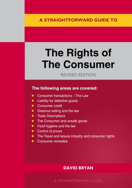 Cover for David Bryan · A Straightforward Guide to the Rights of the Consumer (Paperback Book) (2025)