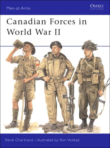 Cover for Rene Chartrand · Canadian Forces in World War II - Men-at-Arms (Paperback Book) (2001)