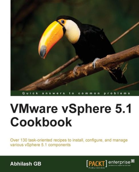 Cover for Abhilash GB · VMware vSphere 5.1 Cookbook (Paperback Book) (2013)