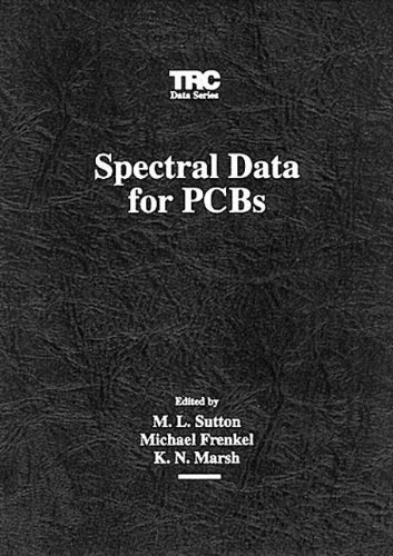 Cover for Tees · Spectral Data for PCBs (CD-ROM) (1994)