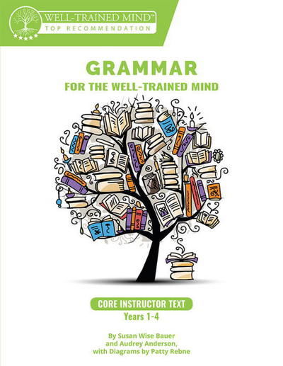 Cover for Susan Wise Bauer · Grammar for the Well-Trained Mind: Core Instructor Text, Years 1-4 (Paperback Bog) (2017)