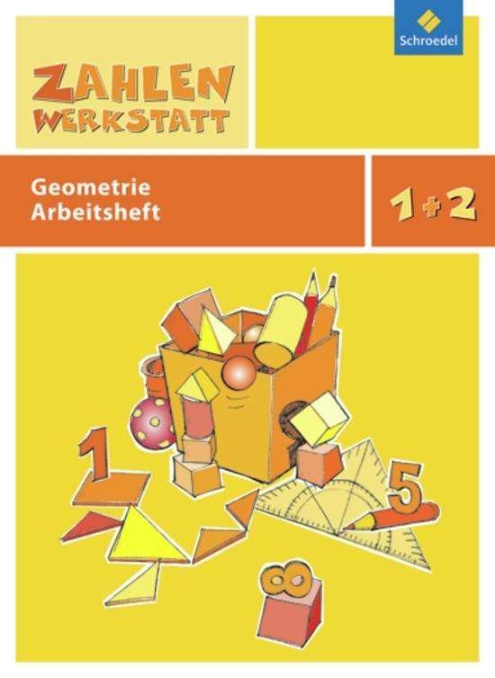 Cover for Zahlenwerk · Zahlenwerkstatt. 1.+2.Sj.Geometrie Arb. (Bog)