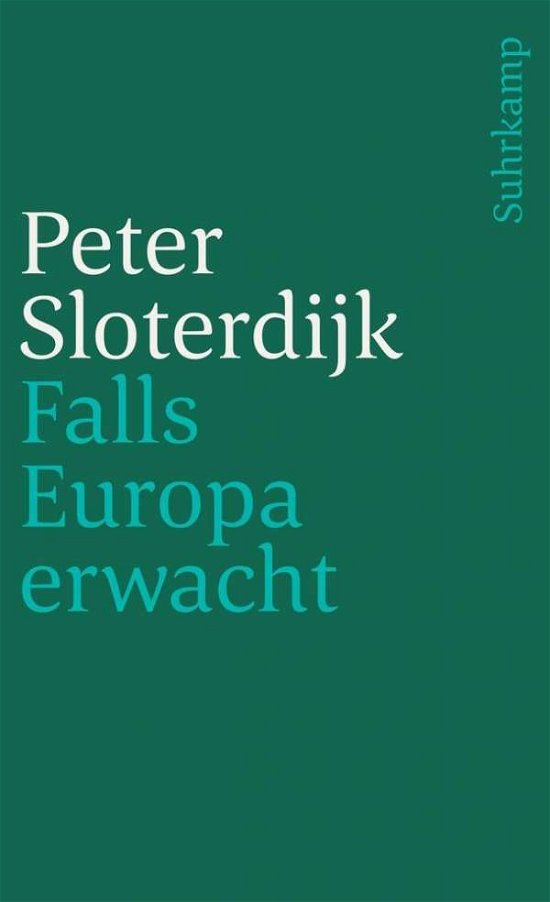 Cover for Peter Sloterdijk · Falls Europa Erwacht (Buch)