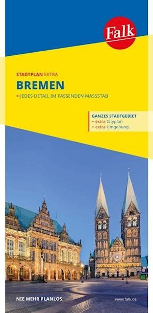 Cover for Mair-Dumont · Falkplan: Falk Extra Bremen (Innbunden bok) (2023)