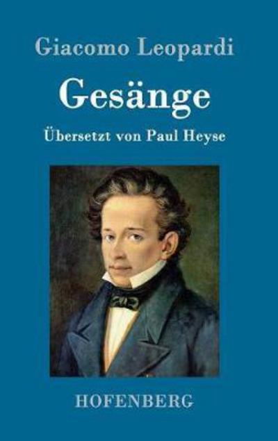 Cover for Leopardi · Gesänge (Book) (2016)