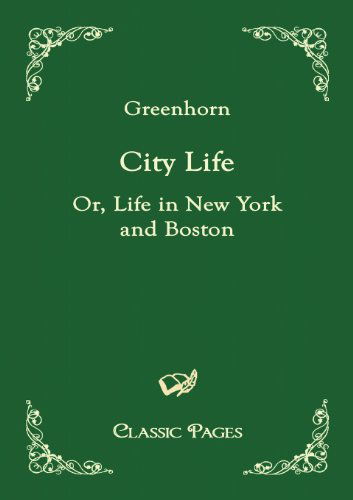 Cover for Greenhorn · City Life (Classic Pages) (Paperback Book) (2010)