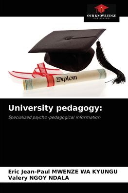 Cover for Eric Jean-Paul Mwenze Wa Kyungu · University pedagogy (Paperback Book) (2021)