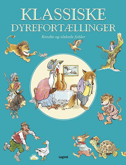 Cover for Klassiske dyrefortællinger (Gebundesens Buch) [1. Ausgabe] (2020)