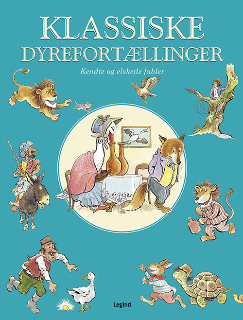 Cover for Klassiske dyrefortællinger (Bound Book) [1st edition] (2020)