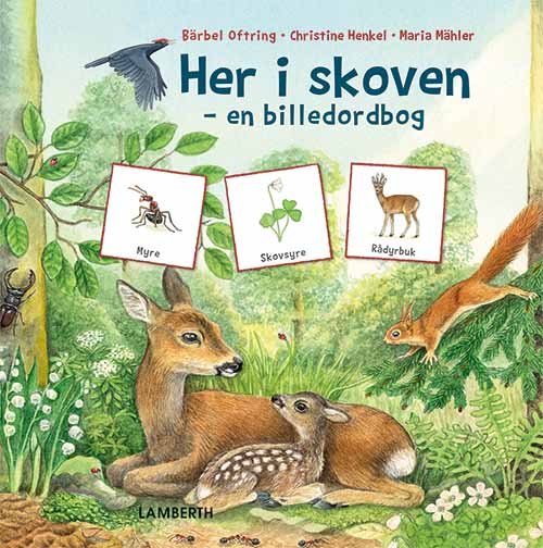 Cover for Bärbel Oftring · Her i skoven (Bound Book) [1er édition] (2019)