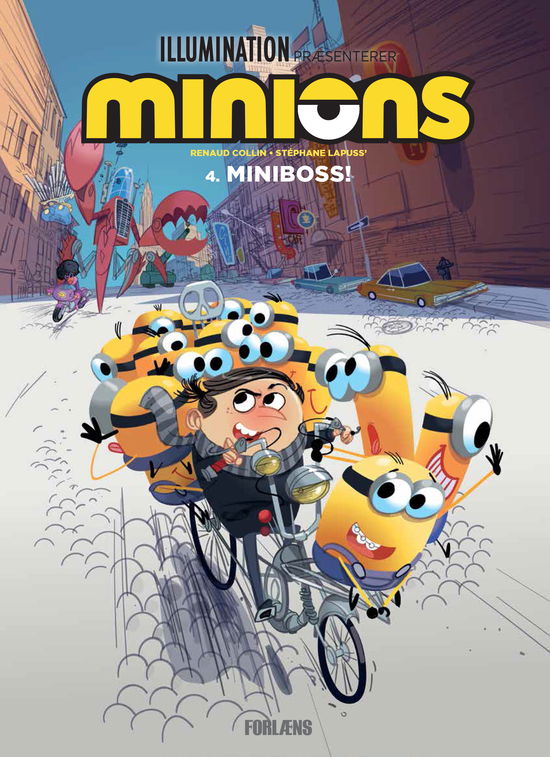 Cover for Stéphane Lapuss' · Minions 4 (Hardcover Book) (2022)