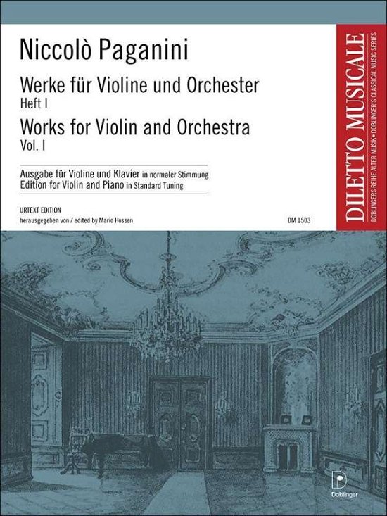 Cover for Paganini · Werke für Violine und Orcheste (Bog)