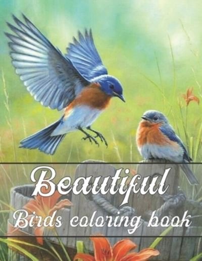 Cover for Rk Publishing · Beautiful Birds Coloring book (Paperback Bog) (2021)