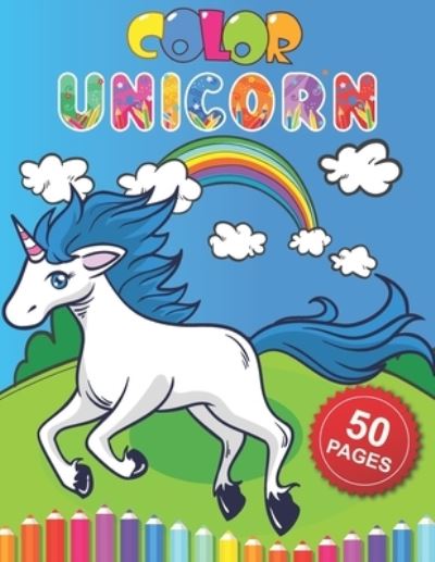 Cover for Barkoun Press · Color Unicorn (Paperback Book) (2020)