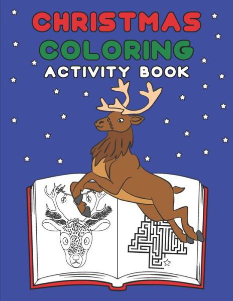 Cover for Digital Dingo · Christmas Coloring Activity Book (Paperback Book) (2020)