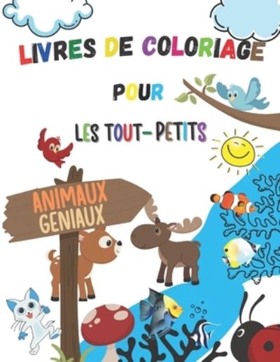 Cover for Lujain Publishing · Livres de coloriage pour les tout-petits (Paperback Book) (2021)