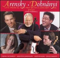 Cover for Arensky / Dohnanyi · Live From El Paso Pro-Mus (CD) (2007)