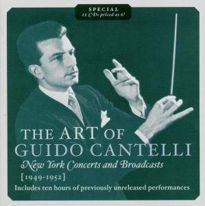 Cover for Cantelli / Nbc Symphony Orchestra / Lamontaine · Art of Guldo Cantelli (CD) [Box set] (2003)