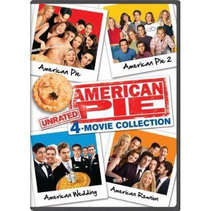 Cover for American Pie 4-movie Unrated Collection (DVD) (2014)