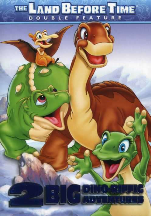 Cover for Land Before Time · 2 Big Dino-riffic Adventures (DVD) (2006)