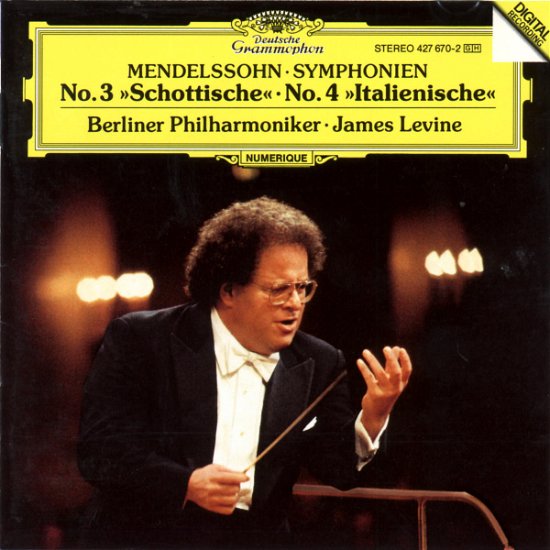 Cover for Felix Mendelssohn · Symphonies Nos.3 &amp; 4 (CD) (2015)