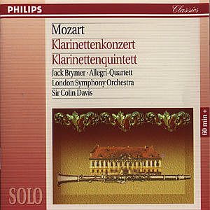 Mozart: Clarinet Cto / Clarine - Brymer / London Sym Orch / Dav - Musik - PHILIPS - 0028944239027 - 14 april 1994