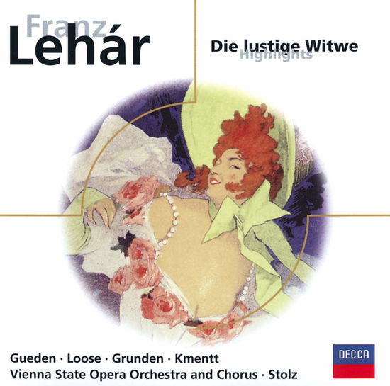 Cover for Gueden / Loose / Grunden / Kmentt / Vienna State Opera Orchestra and Chorus / Stolz · Die Lustige Witwe /Stolz (CD) (1994)