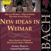 Cover for Bach / Marcon · New Ideas in Weimar (CD) (2000)