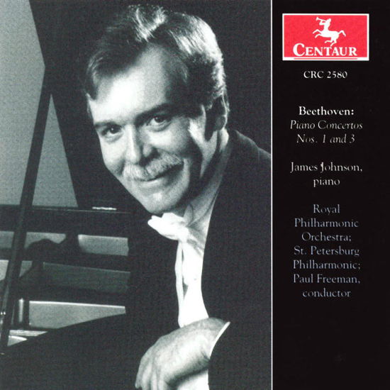 Cover for Beethoven / Johnson / Freeman / Rpo · Piano Concertos 1 &amp; 3 (CD) (2002)