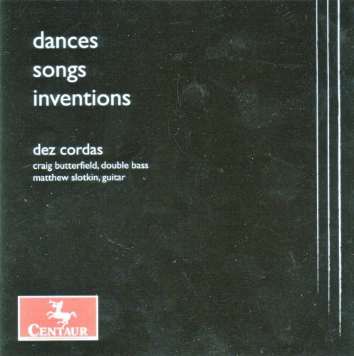 Dances Songs Inventions - Misek / Piazzolla / Corea / Bach / Villa-lobos - Musik - Centaur - 0044747302027 - 23. februar 2010