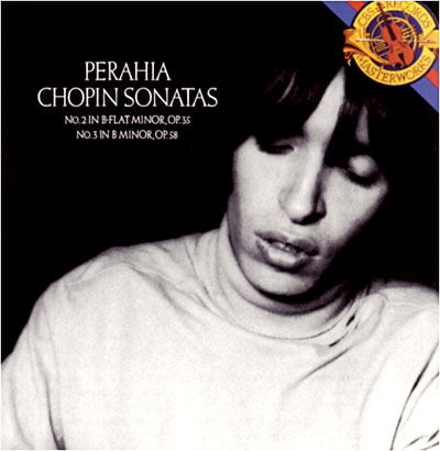 Cover for Chopin / Perahia · Piano Sonatas 2 &amp; 3 (CD) (1988)