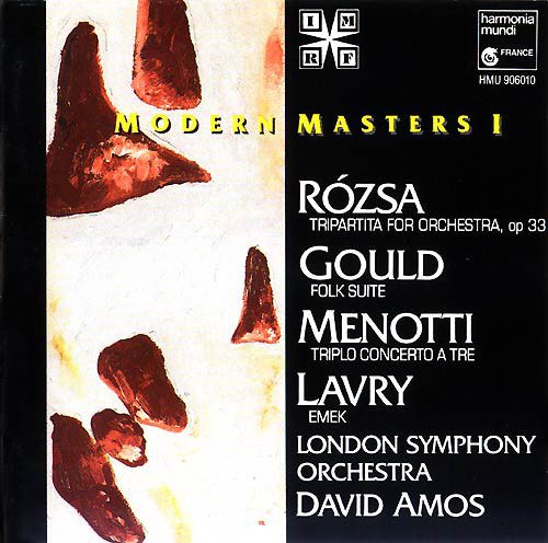 Cover for Miklos Rozsa  · Modern Masters 1 (CD)