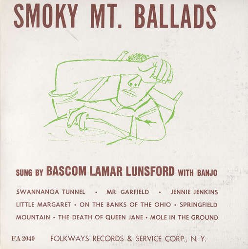 Cover for Bascom Lamar Lunsford · Smoky Mountain Ballads (CD) (2012)