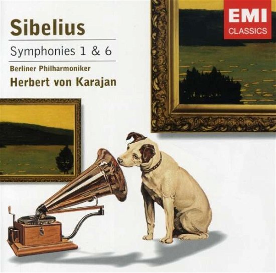 Cover for J. Sibelius · Sinfonien 1 &amp; 6 (CD) (2007)