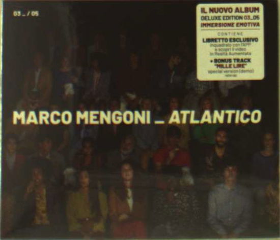 Cover for Marco Mengoni · Atlantico - Deluxe 03/05 Immersione Emotiva (CD) (2018)