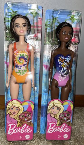 Barbie Beach Doll Tie Dye & Daisies Brunette - Barbie - Koopwaar -  - 0194735020027 - 1 juli 2022